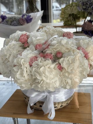 Композиція в корзині