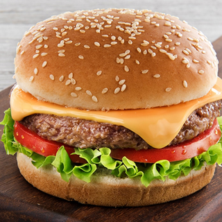Cheese burger menù
