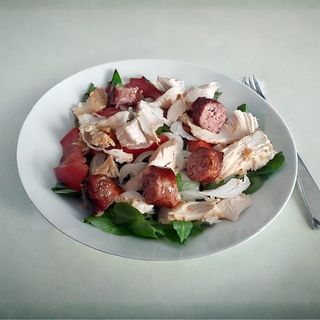 Salade Saucisse