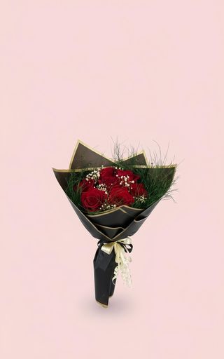 Букет със седем рози