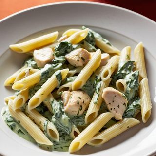 4. Spinaci z kurczakiem