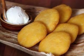 Arepas fritas (ración)