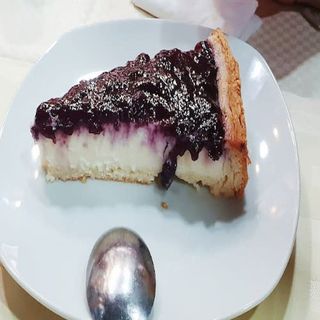 Tarta De Queso Con Arándanos