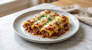 Canelones De Carne