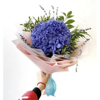 Букет з гортензії Хмаринка
