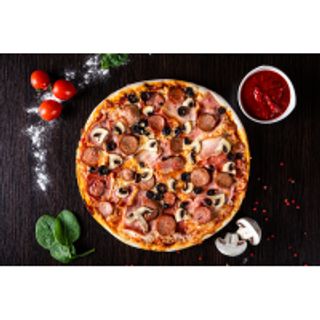 Pizza Quattro Carni 60x40