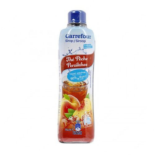 Sirop Thé Pêche Carrefour 75Cl