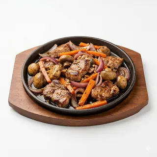 Porc pe plita incinsa