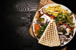 Շաուրմա ափսեով