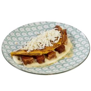 Cachapa de chicharrón