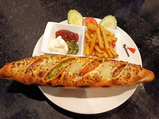 Baguette Farcie Escalope Panée