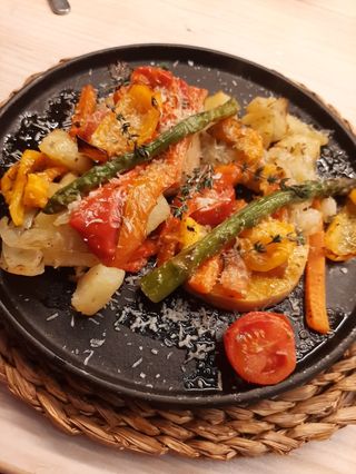 Verduritas Asadas (Ración)