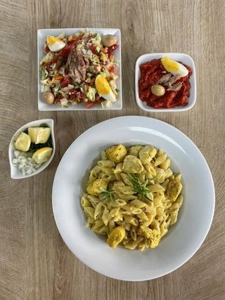 Pâtes Sauce Blanche