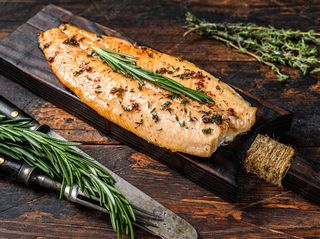 Пъстърва на тиган