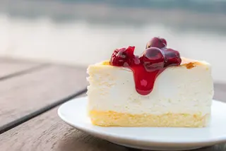 Cheesecake lampone