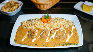 Meniu Parpicas pui cus cus/muratura/paine/desert