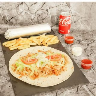 Menu Durum+1 patatas + 1 lata