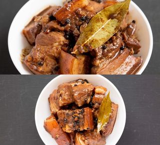 Cubos de Carne de Porco ao Molho