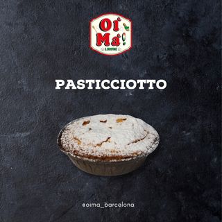 Pasticciotto crema pastelera y amarena