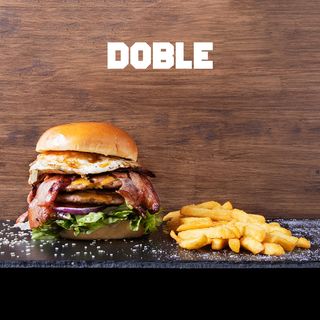 Hamburguesa Doble