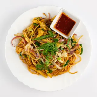 Chowmein (wok) piletina