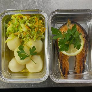 Salmão Grelhado Posta