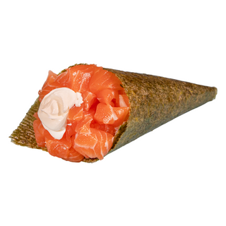 Temaki de Salmão e Philadelphia