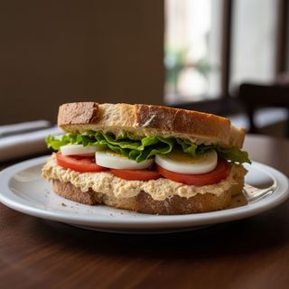 Tosta de Frango no Pão