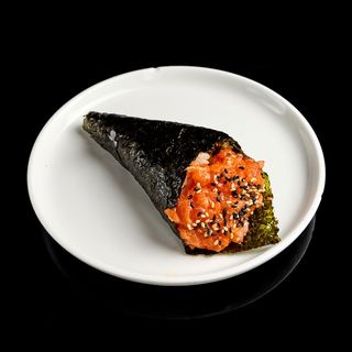 Temaki spicy sake - 1 pezzo