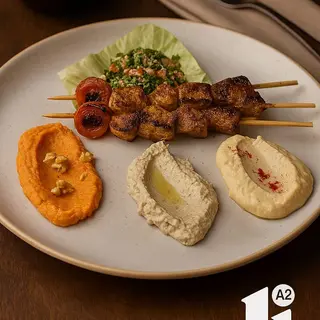 Brochetas de cerdo (2 uds.)