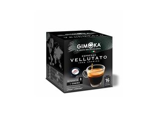 Кафе капсули Gimoka Vellutato, съвместими със система Lavazza A Modo Mio (16 бр)