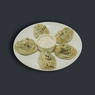 Манты с рубленным мясом