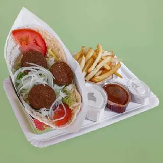 Falafel En Rollo