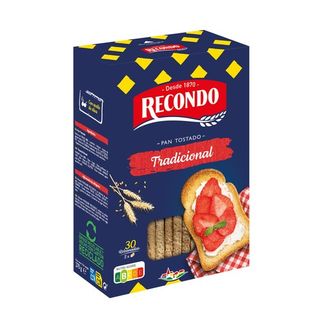 Pan Tostado Recondo 270 Gr,