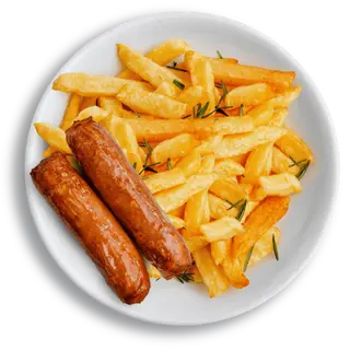 Seasoned Chips & Sausage