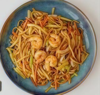 Tallarines Con Gamba