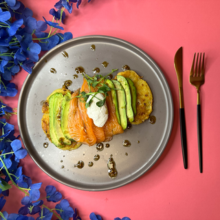 Деруни з лососем та авокадо 280гр