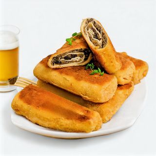 Krokiety z kapustą i grzybami 2szt