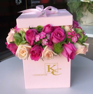 Box Florale Rose  