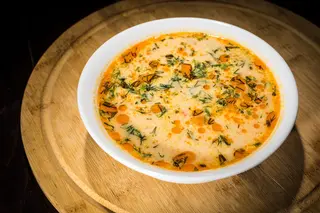 Ciorba de pui a la grec