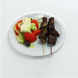 Suvlaki special con patate