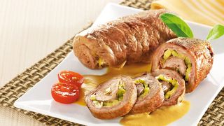 Наполеон с антрекотом говядины и курдюком