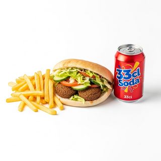 Panino falafel menù