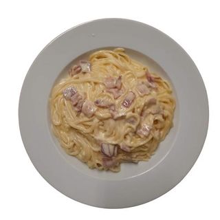 Spaghetti O Macarrones Carbonara