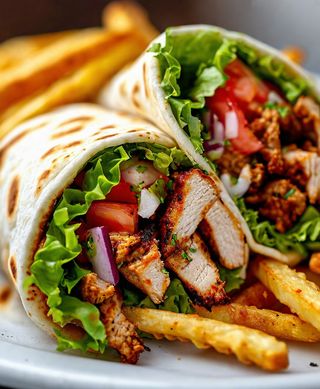 Wrap Mixte+frites