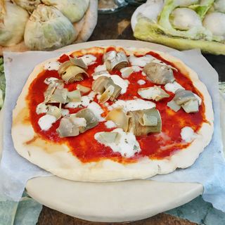 Margherita e carciofi
