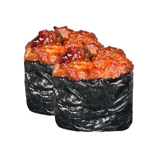 Ciepły gunkan z tuńczykiem