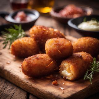 Croquetas Caseras Gourmet Deluxe De Jamón Ibérico (6 Uds.)