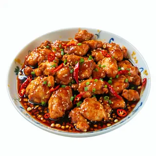 69- Pollo al estilo Chong- Quing ( picante)