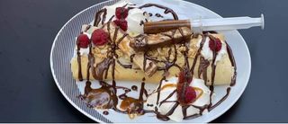 Palačinka sa punjenjem od šumskog voća